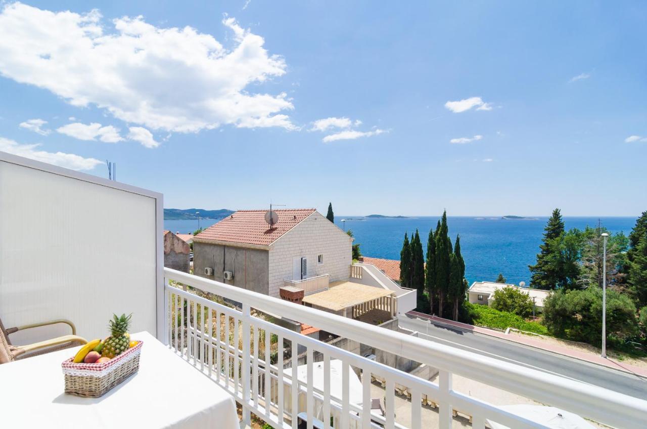 Apartments Villa Silvana Mlini Bagian luar foto